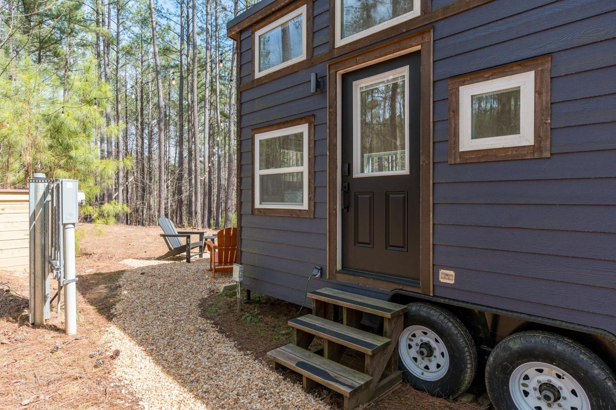 Pine Creek Tiny House Villa Amherst Bagian luar foto