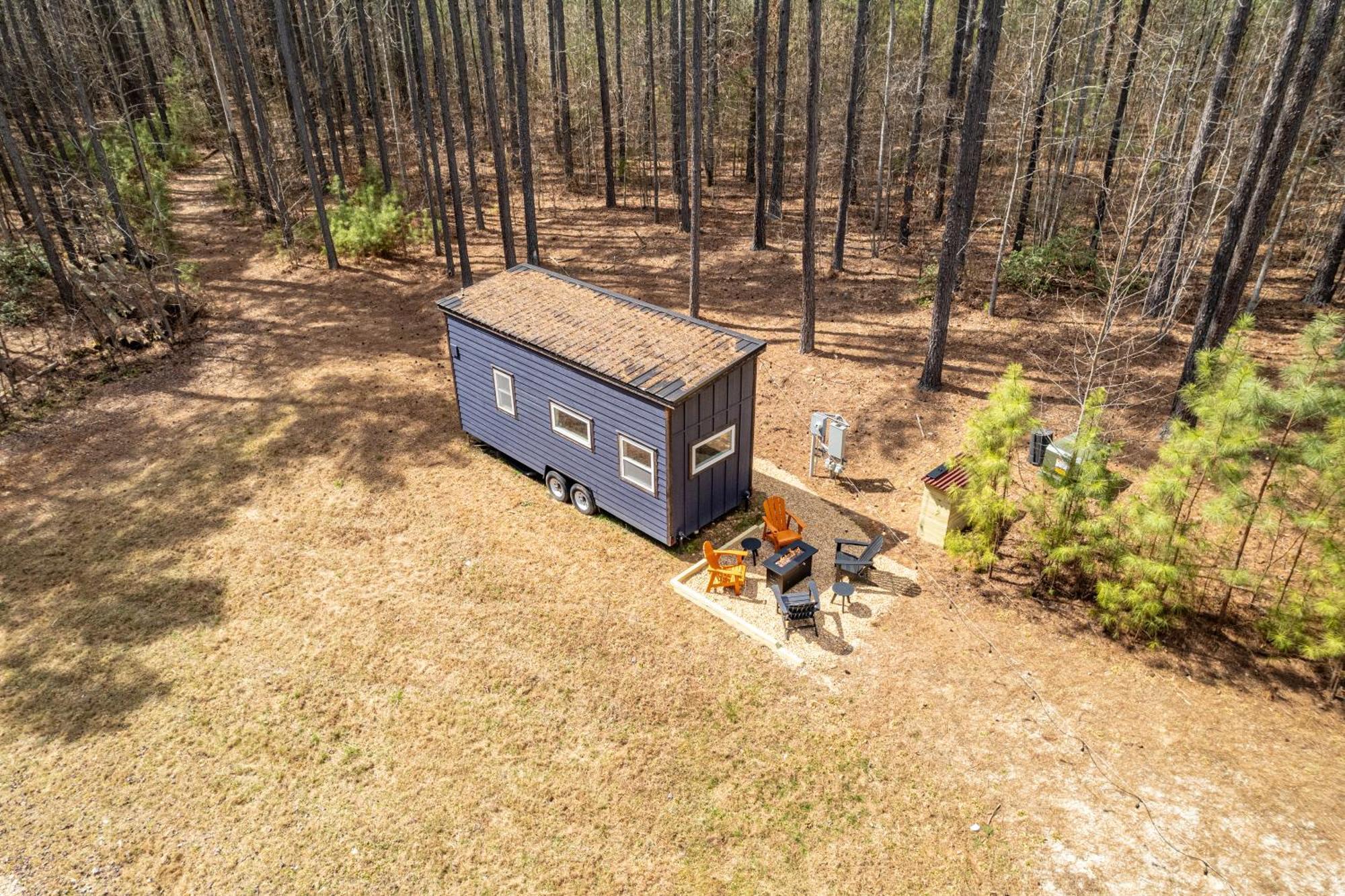 Pine Creek Tiny House Villa Amherst Bagian luar foto