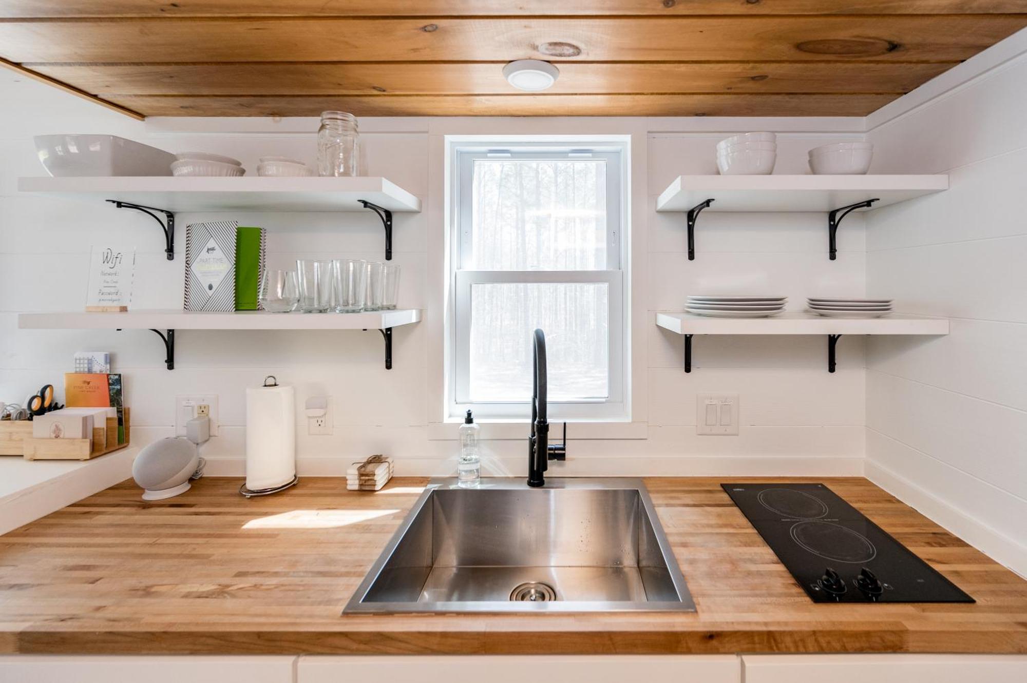 Pine Creek Tiny House Villa Amherst Bagian luar foto