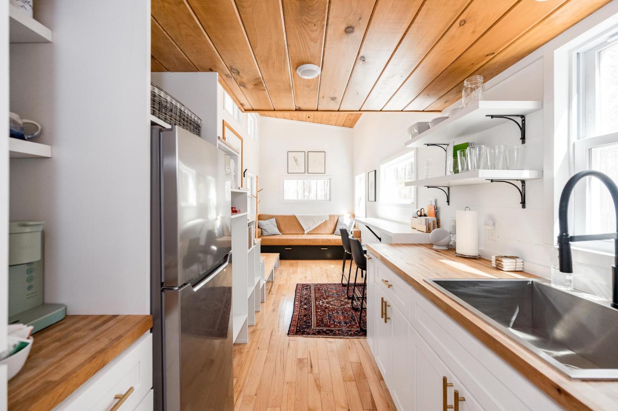 Pine Creek Tiny House Villa Amherst Bagian luar foto
