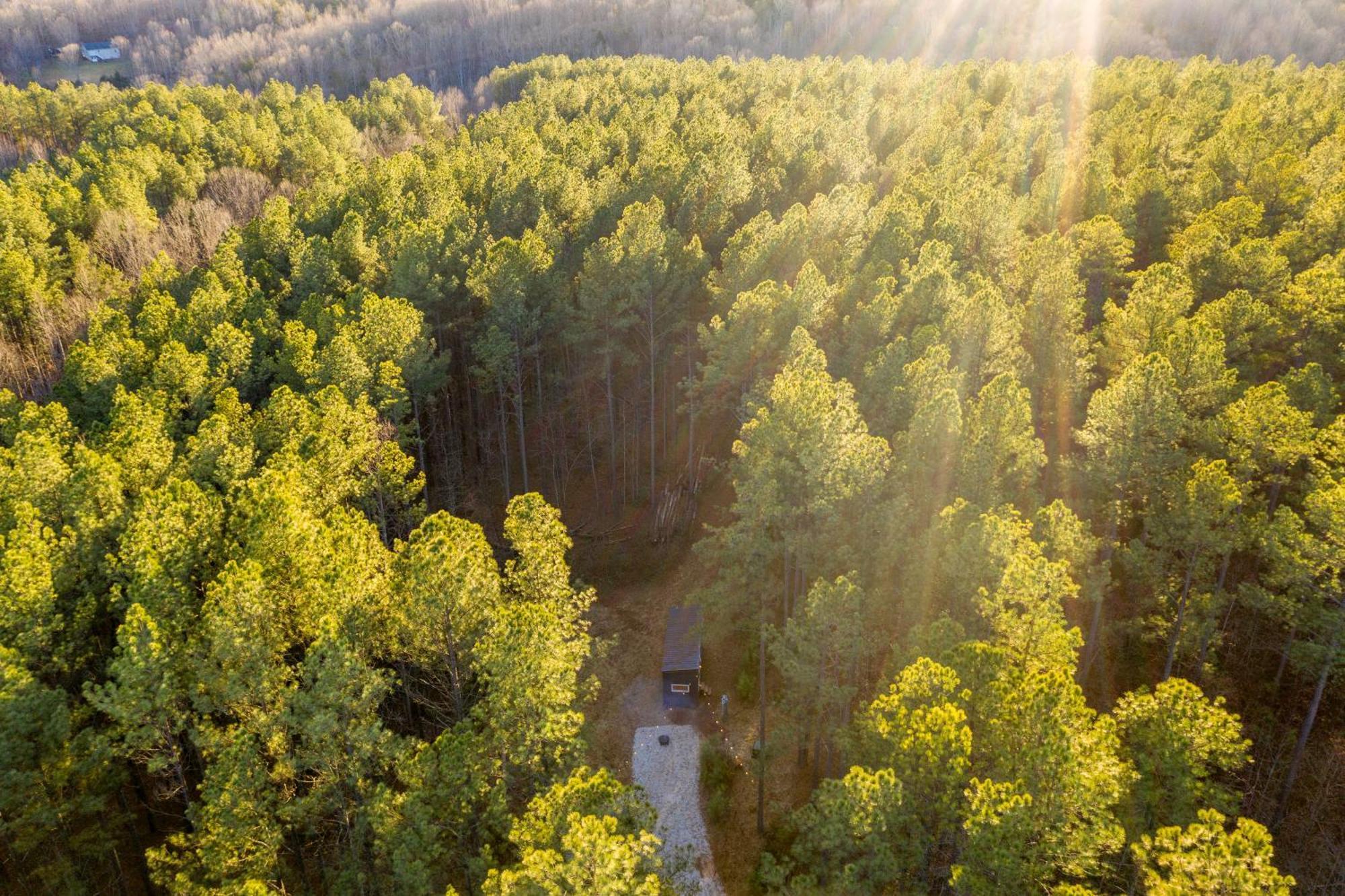 Pine Creek Tiny House Villa Amherst Bagian luar foto