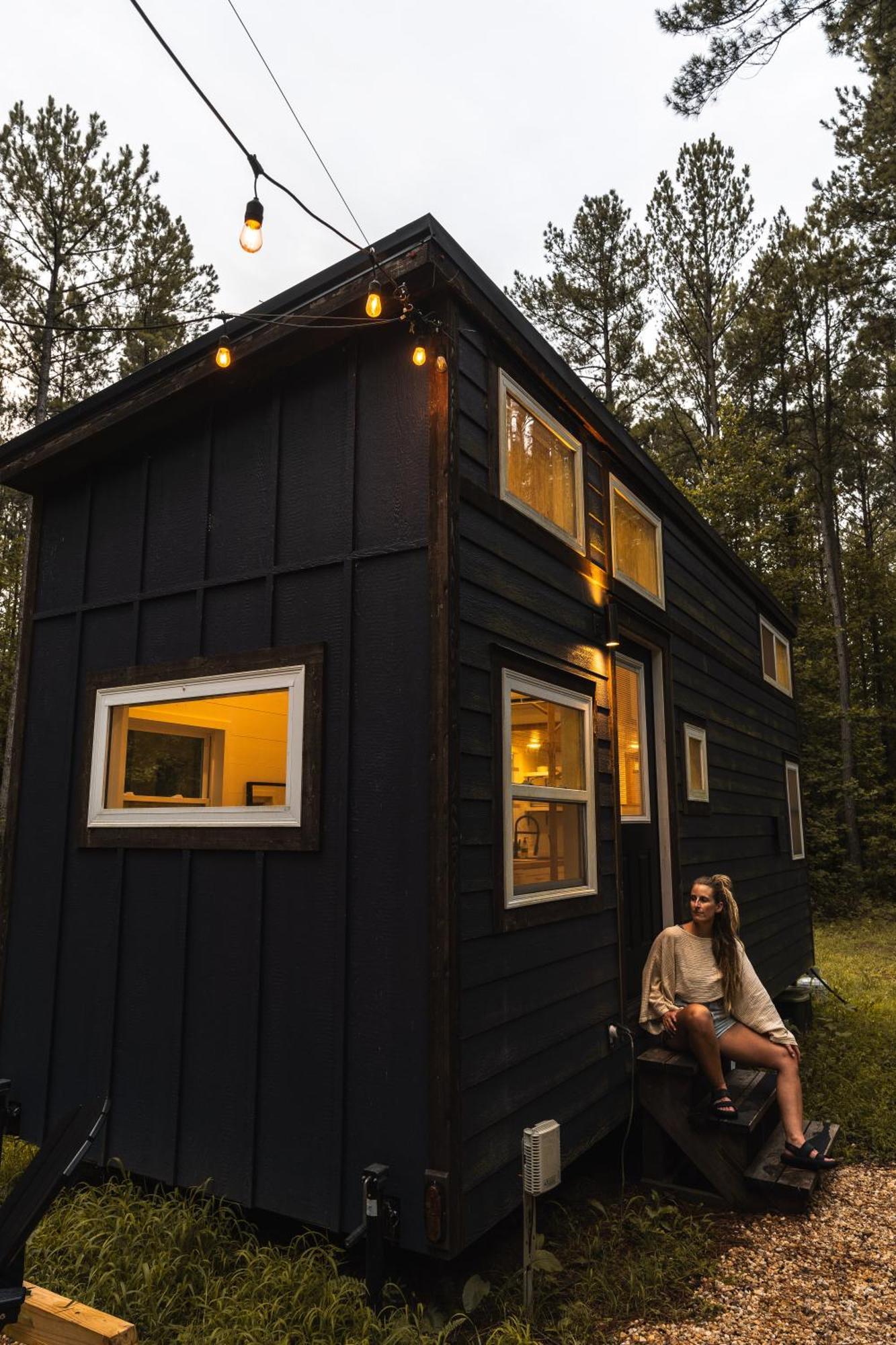Pine Creek Tiny House Villa Amherst Bagian luar foto