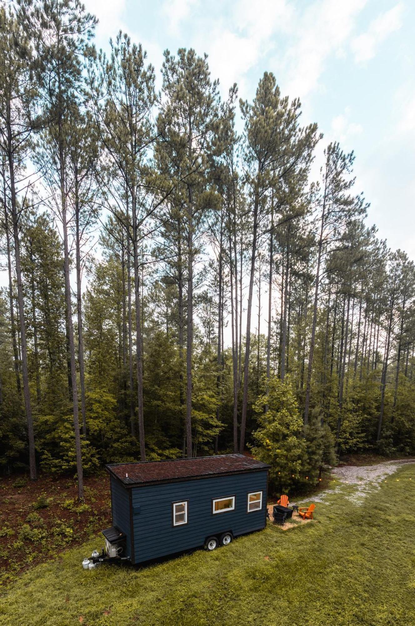 Pine Creek Tiny House Villa Amherst Bagian luar foto