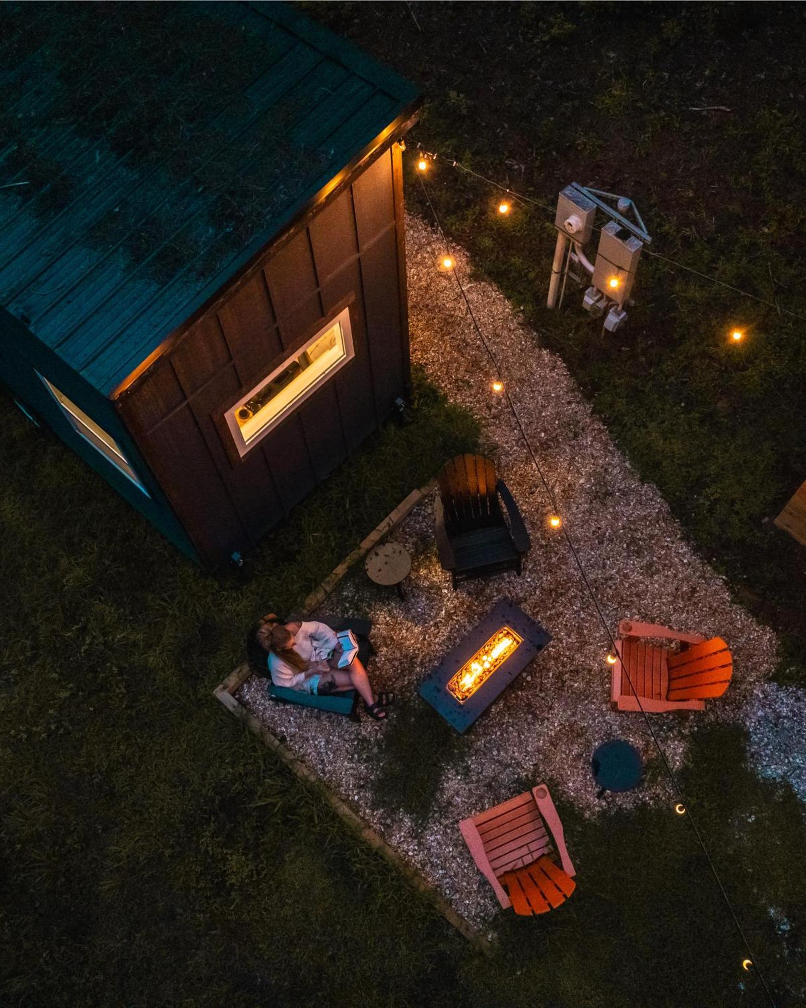 Pine Creek Tiny House Villa Amherst Bagian luar foto