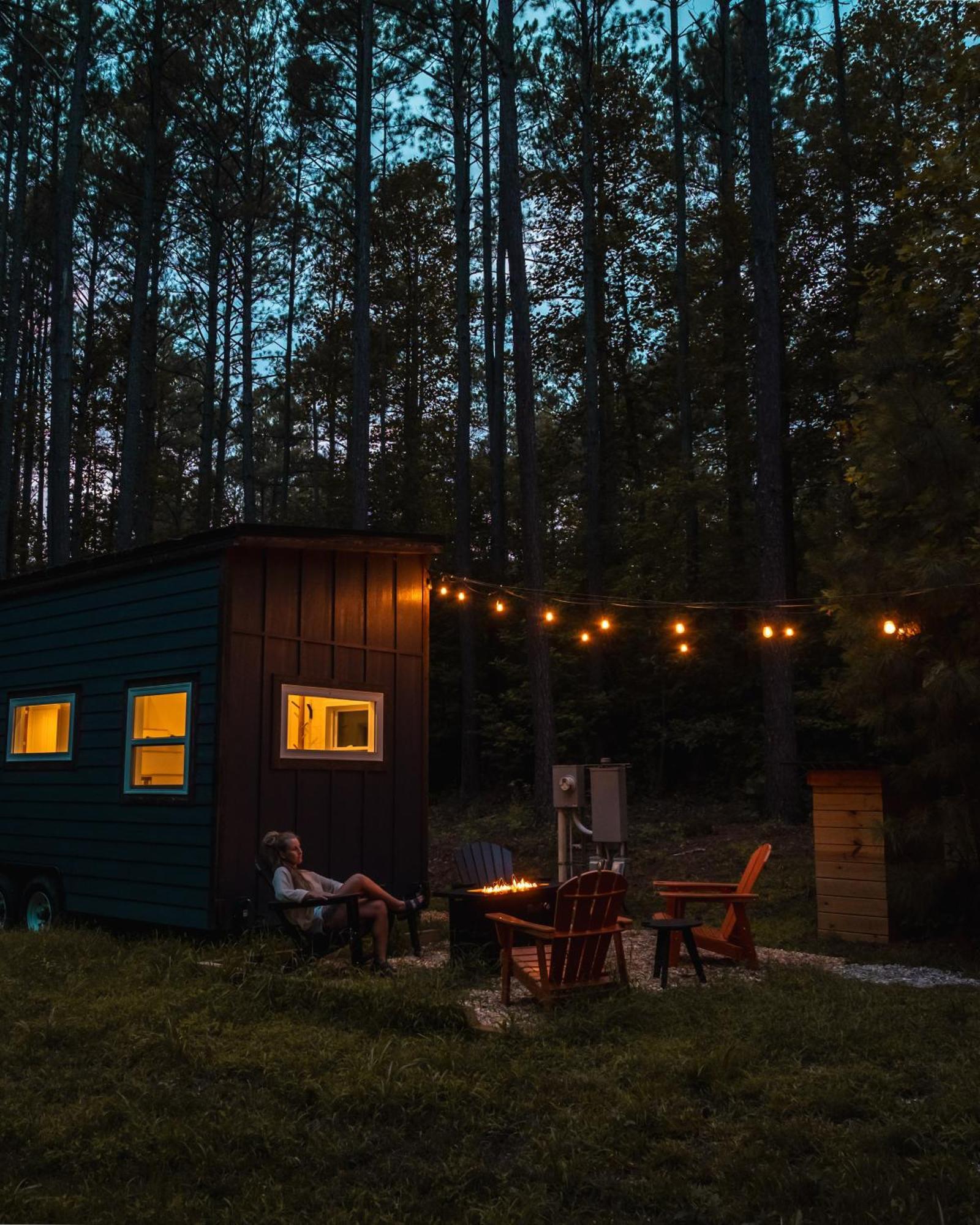 Pine Creek Tiny House Villa Amherst Bagian luar foto