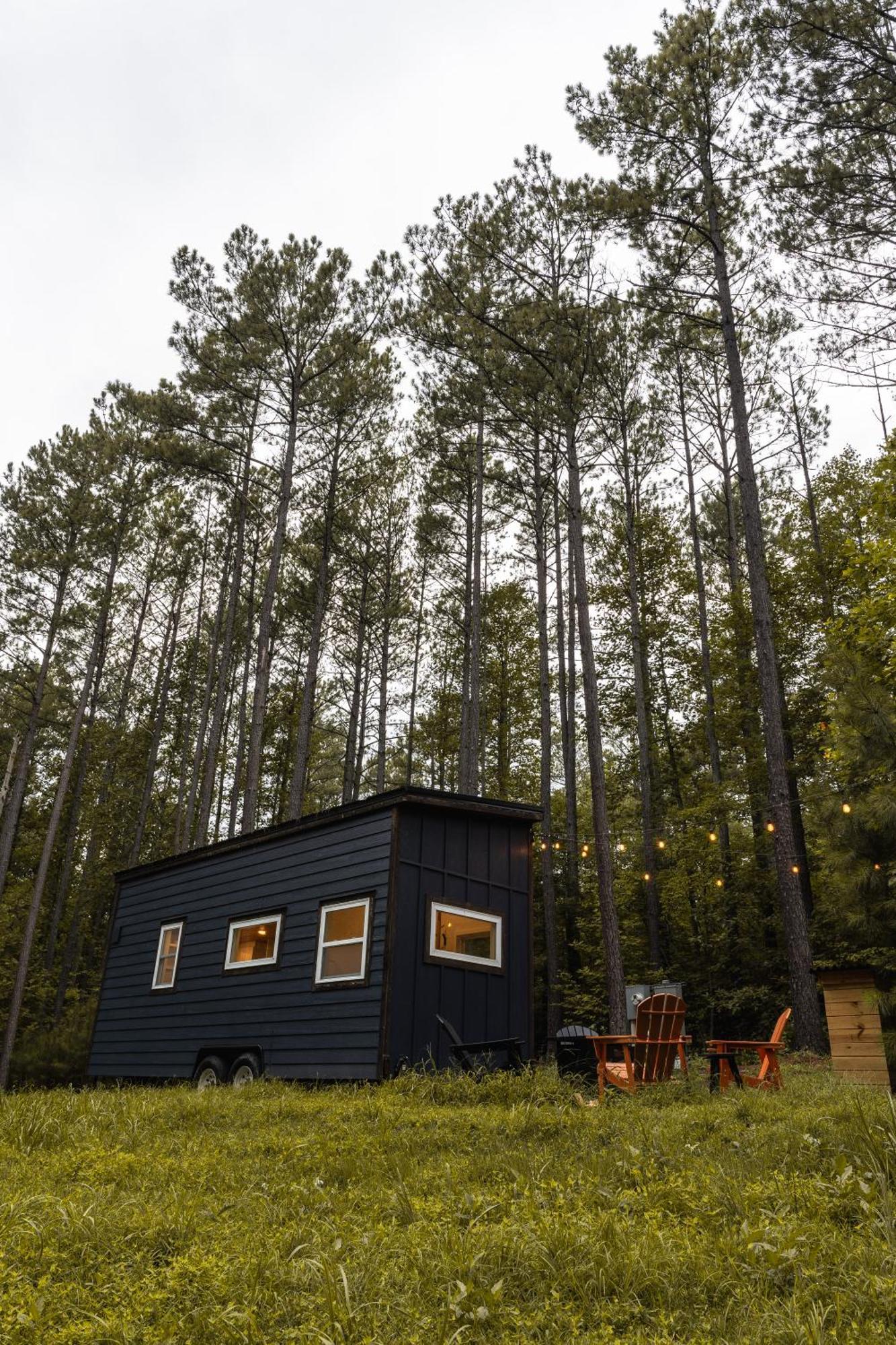 Pine Creek Tiny House Villa Amherst Bagian luar foto