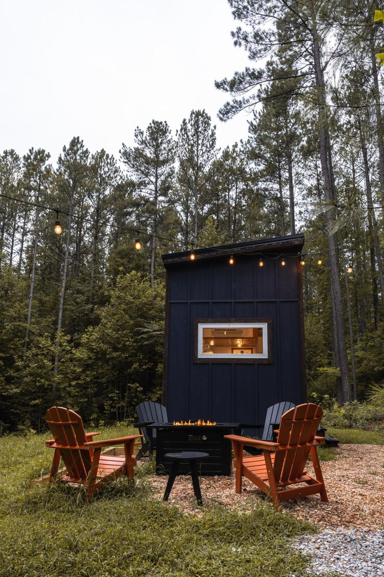 Pine Creek Tiny House Villa Amherst Bagian luar foto