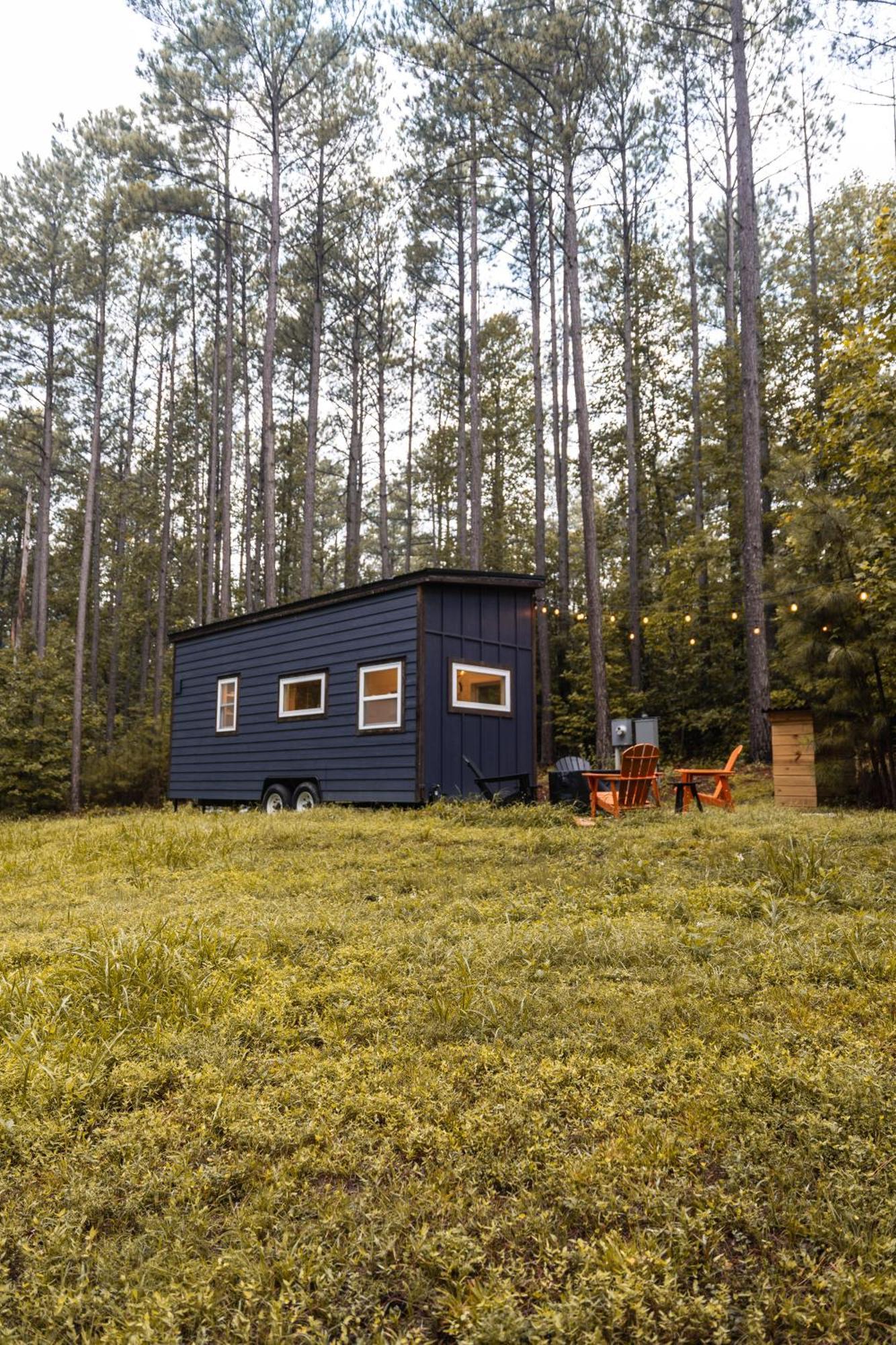 Pine Creek Tiny House Villa Amherst Bagian luar foto